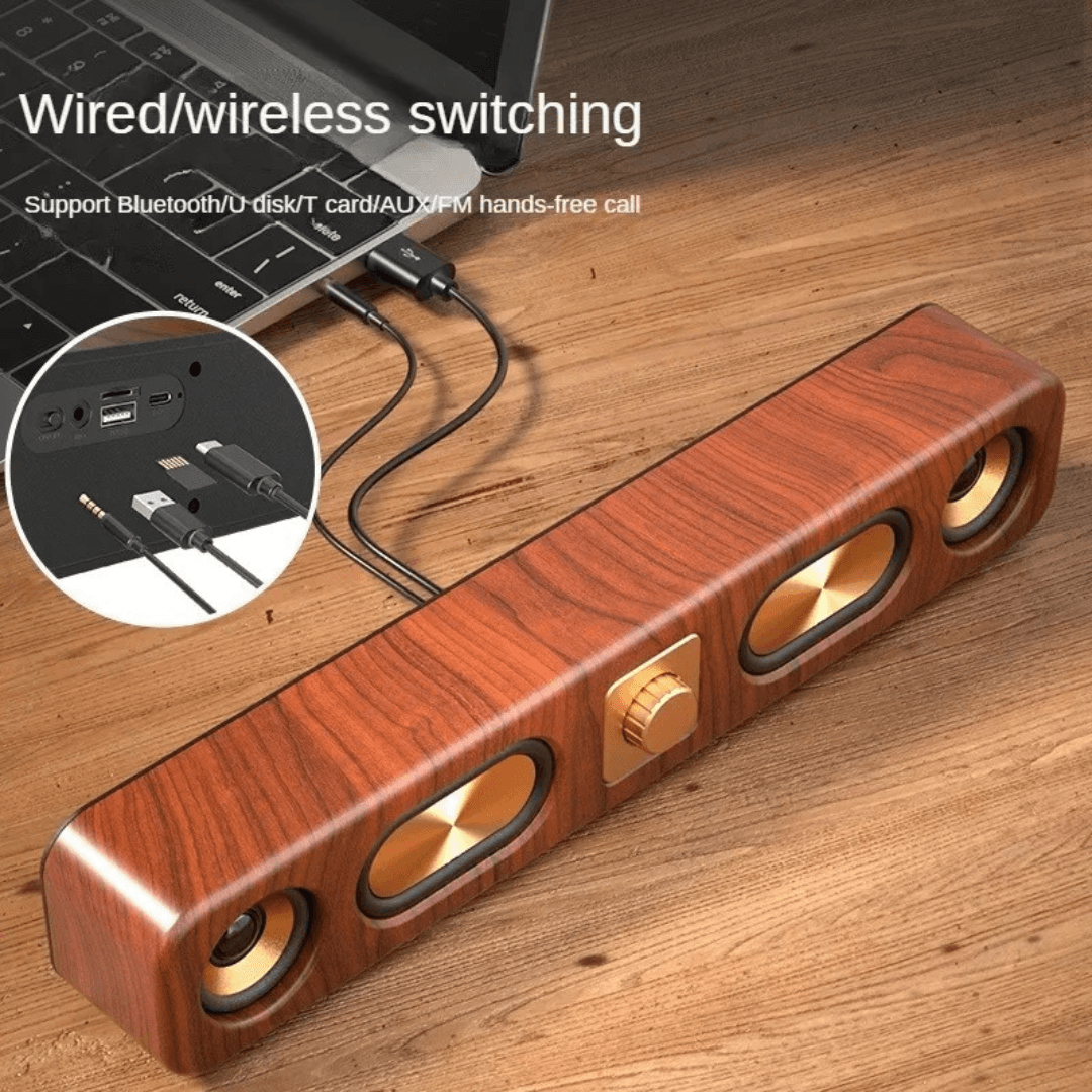 RETRO WIRELESS BLUETOOTH SPEAKER E-3404