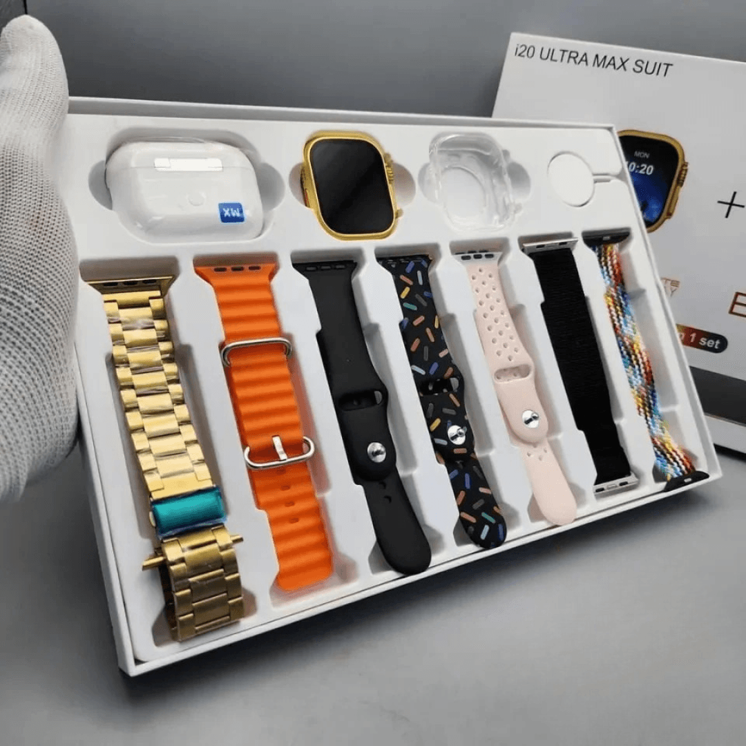 I-20 ULTRA MAX SMARTWATCH WITH AIRPODS