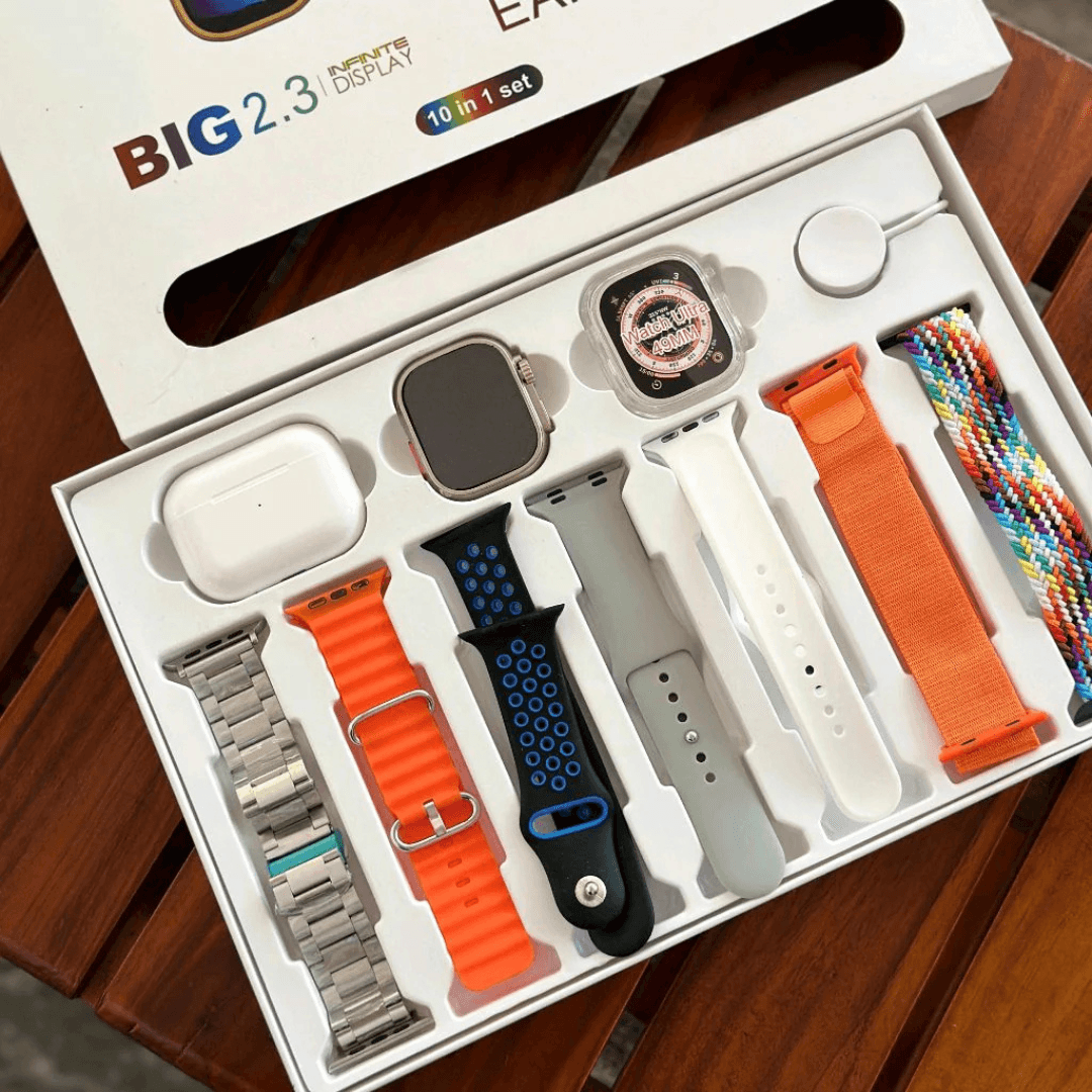 I-20 ULTRA MAX SMARTWATCH WITH AIRPODS